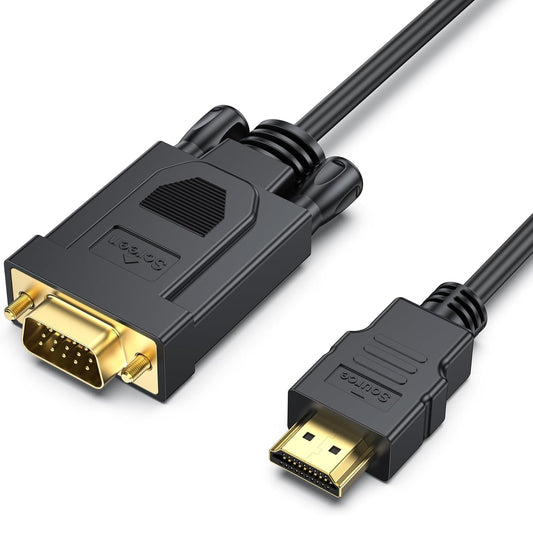 Benfei video kabl, HDMI - VGA, 1080P, 1.8m, Crna