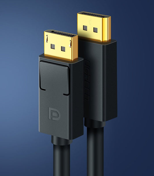 Video Cable UGREEN DP102, DisplayPort to DisplayPort, 4K, 1.5m, Black