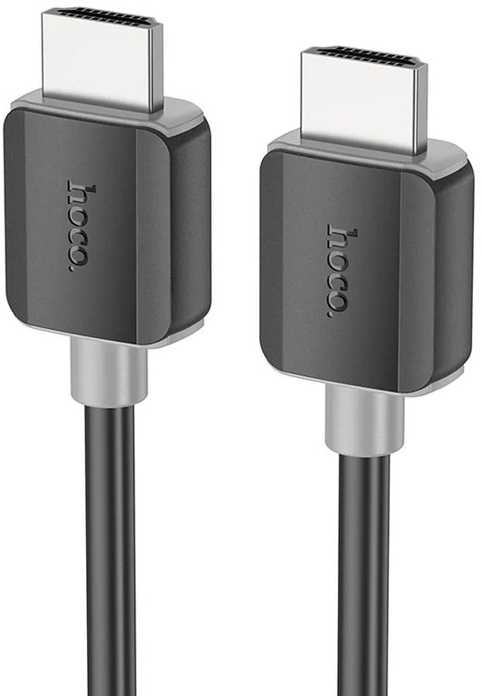 Video kabl HOCO US08, HDMI - HDMI, 4K, 1m, Crni