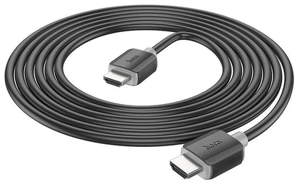 Video kabl HOCO US08, HDMI - HDMI, 4K, 1m, Crni