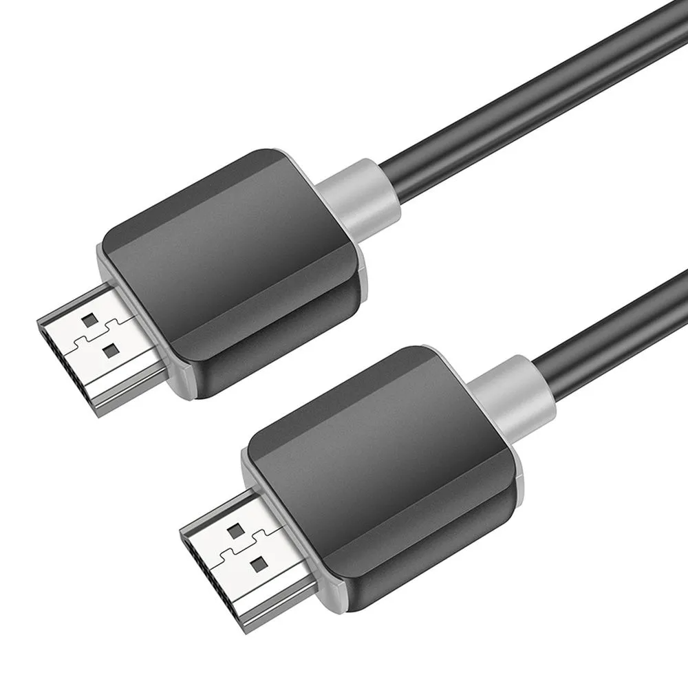 Video kabl HOCO US08, HDMI - HDMI, 4K, 2m, Crna
