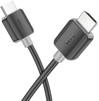 Video kabl HOCO US08, HDMI - HDMI, 4K, 1m, Crni