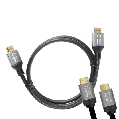 Video kabl LTC Gold, HDMI - HDMI, 8K, 1m, Crni