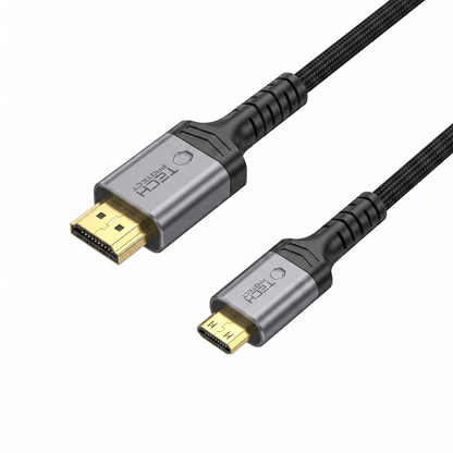Video kabl Tech-Protect Ultraboost 2, miniHDMI - HDMI, 8K, 2m, Crna