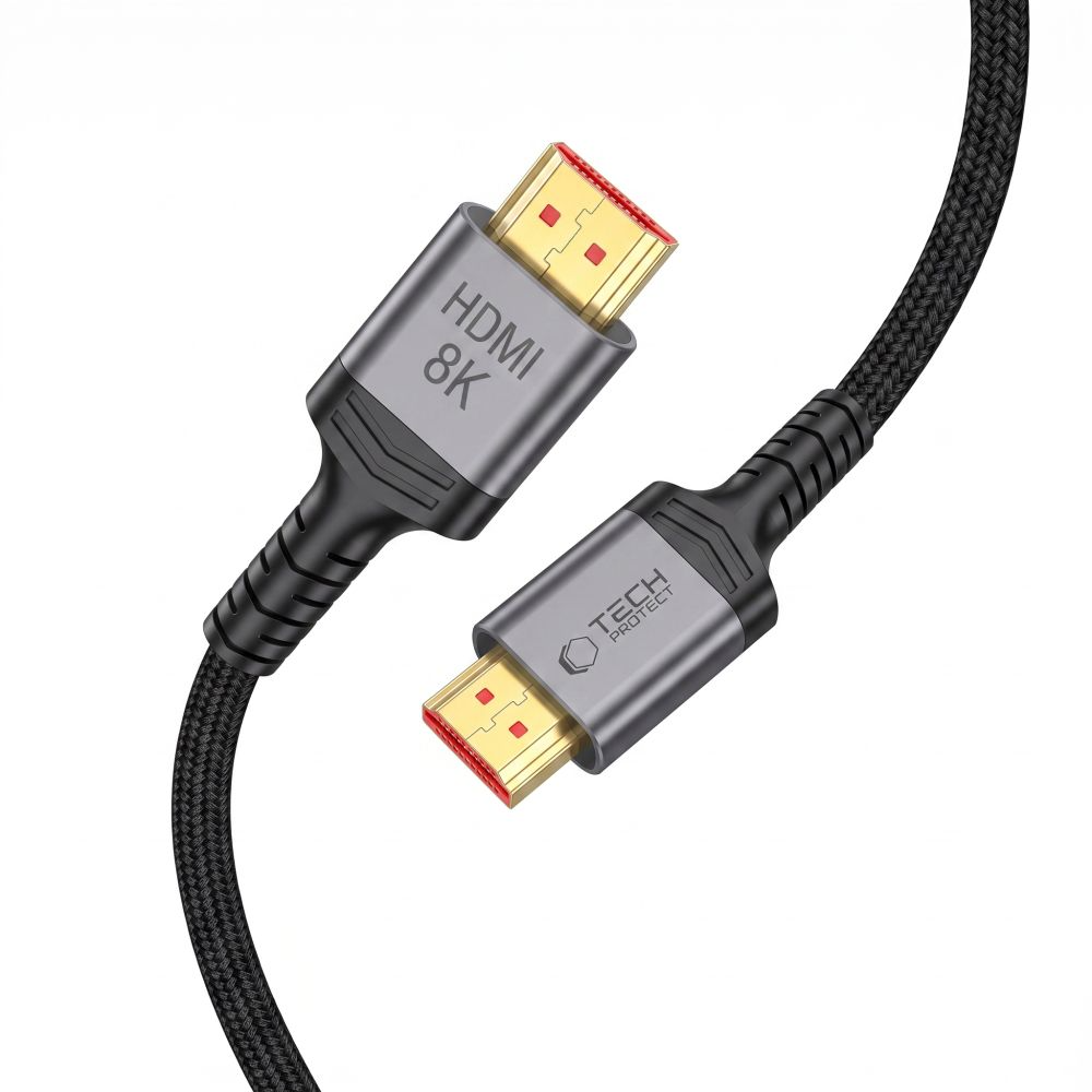 Video kabl Tech-Protect Ultraboost 2, HDMI - HDMI, 8K, 1m, Crna
