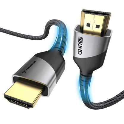 Video kabl Techsuit NexusVision Pro CX3, HDMI - HDMI, 8K, 2m, Siva