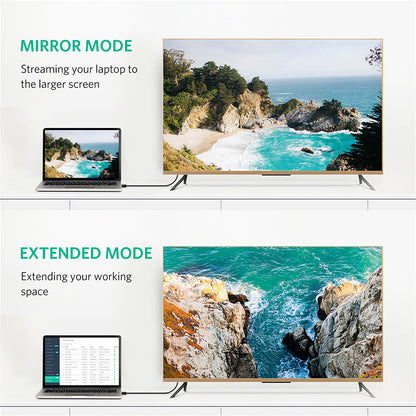 Kabl Video UGREEN DP102, DisplayPort - DisplayPort, 4K, 2m, Crni