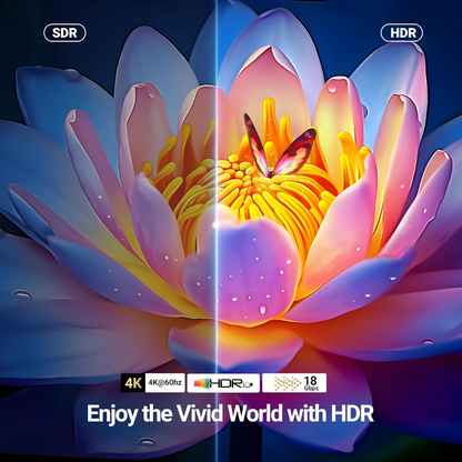 Video kabl UGREEN HD118, HDMI - HDMI, 4K, 1.5m, Crni