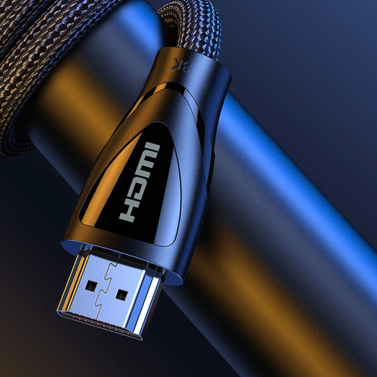 Video kabl UGREEN HD140, HDMI - HDMI, 8K, 1m, Crna
