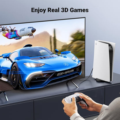 Video kabl Ugreen HD140 (80405), HDMI - HDMI, 5m, Crni