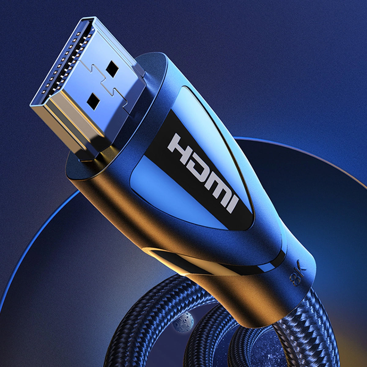 Video kabl UGREEN HD140, HDMI - HDMI, 8K, 1m, Crna