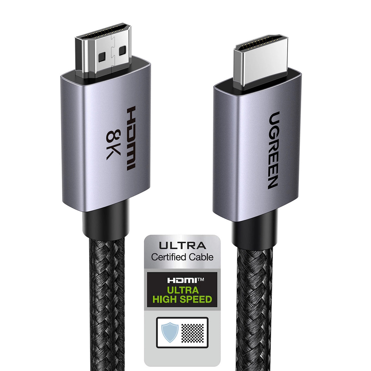 Video kabl UGREEN HD171, HDMI - HDMI, 8K, 2m, Crni
