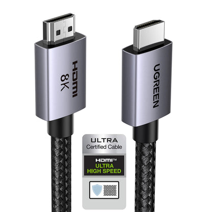 Video kabl UGREEN HD171, HDMI - HDMI, 8K, 2m, Crni