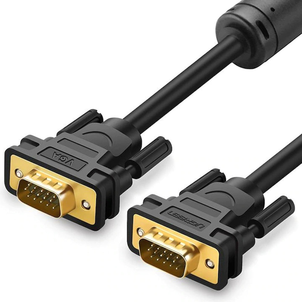 Video kabl UGREEN VG101 (11633), VGA - VGA, 10m, Crna