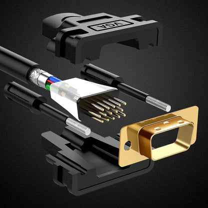 Video kabl UGREEN VG101 (11633), VGA - VGA, 10m, Crna
