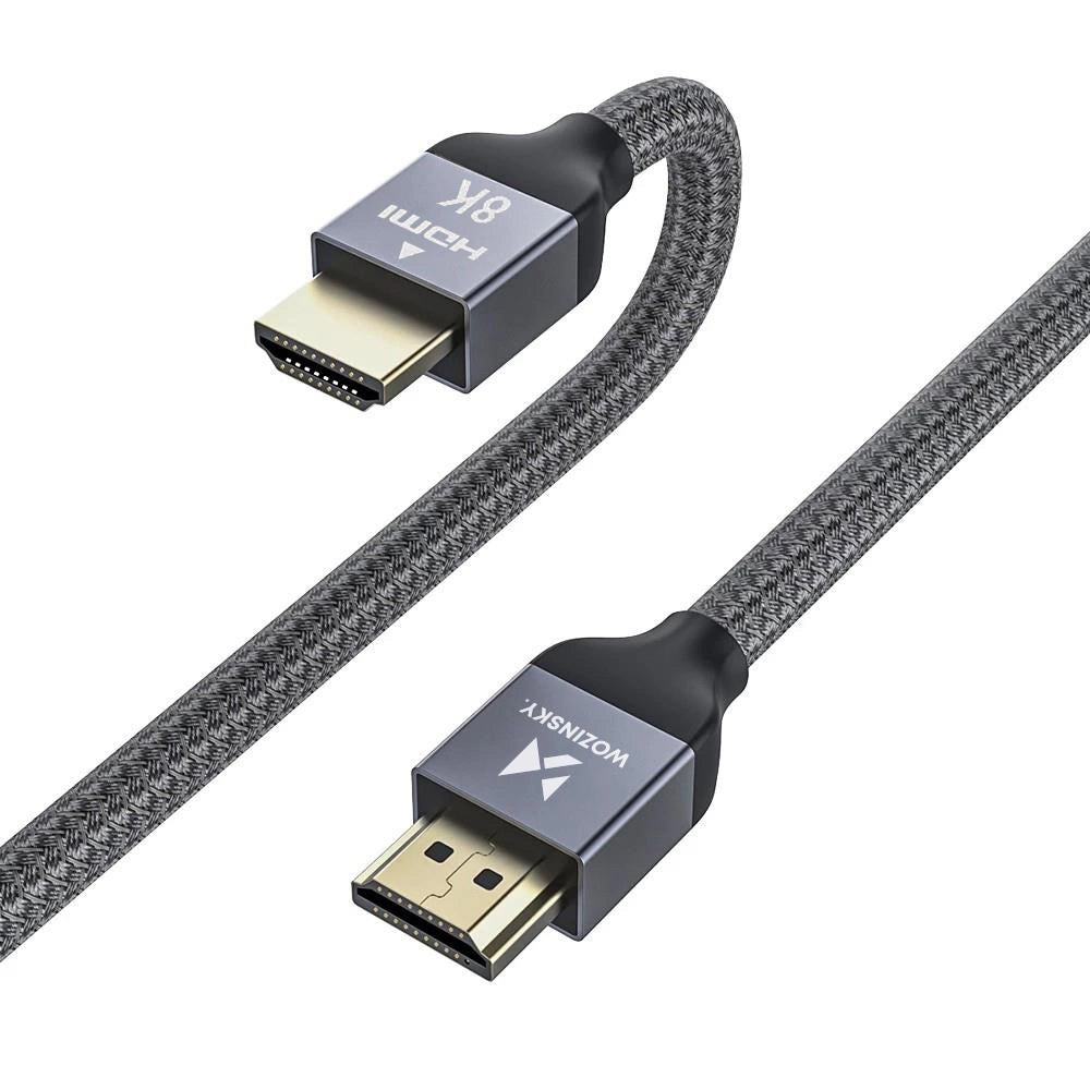 Video kabl WZK Ultraboost, HDMI - HDMI, 8K, 3m, Sivi WHDMI-30