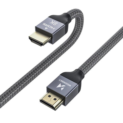 Video kabl WZK Ultraboost, HDMI - HDMI, 8K, 3m, Sivi WHDMI-30
