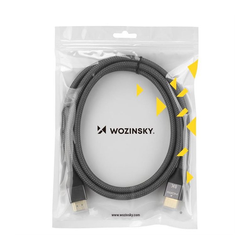 Video kabl WZK Ultraboost, HDMI - HDMI, 8K, 3m, Sivi WHDMI-30