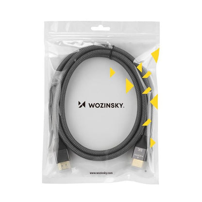 Video kabl WZK Ultraboost, HDMI - HDMI, 8K, 3m, Sivi WHDMI-30