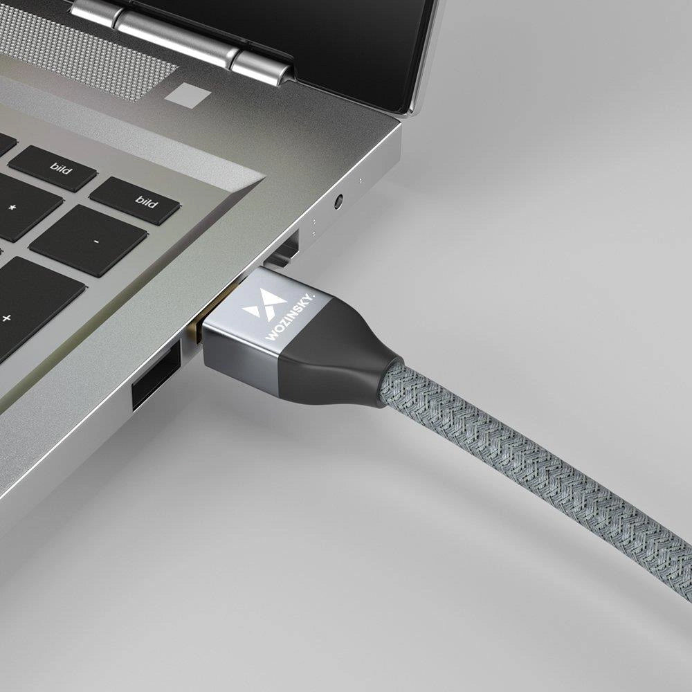 WZK Ultraboost Video Cable, HDMI - HDMI, 8K, 3m, Gray WHDMI-30 