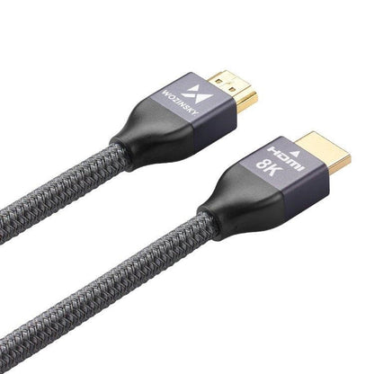 Video kabl WZK Ultraboost, HDMI - HDMI, 8K, 3m, Sivi WHDMI-30