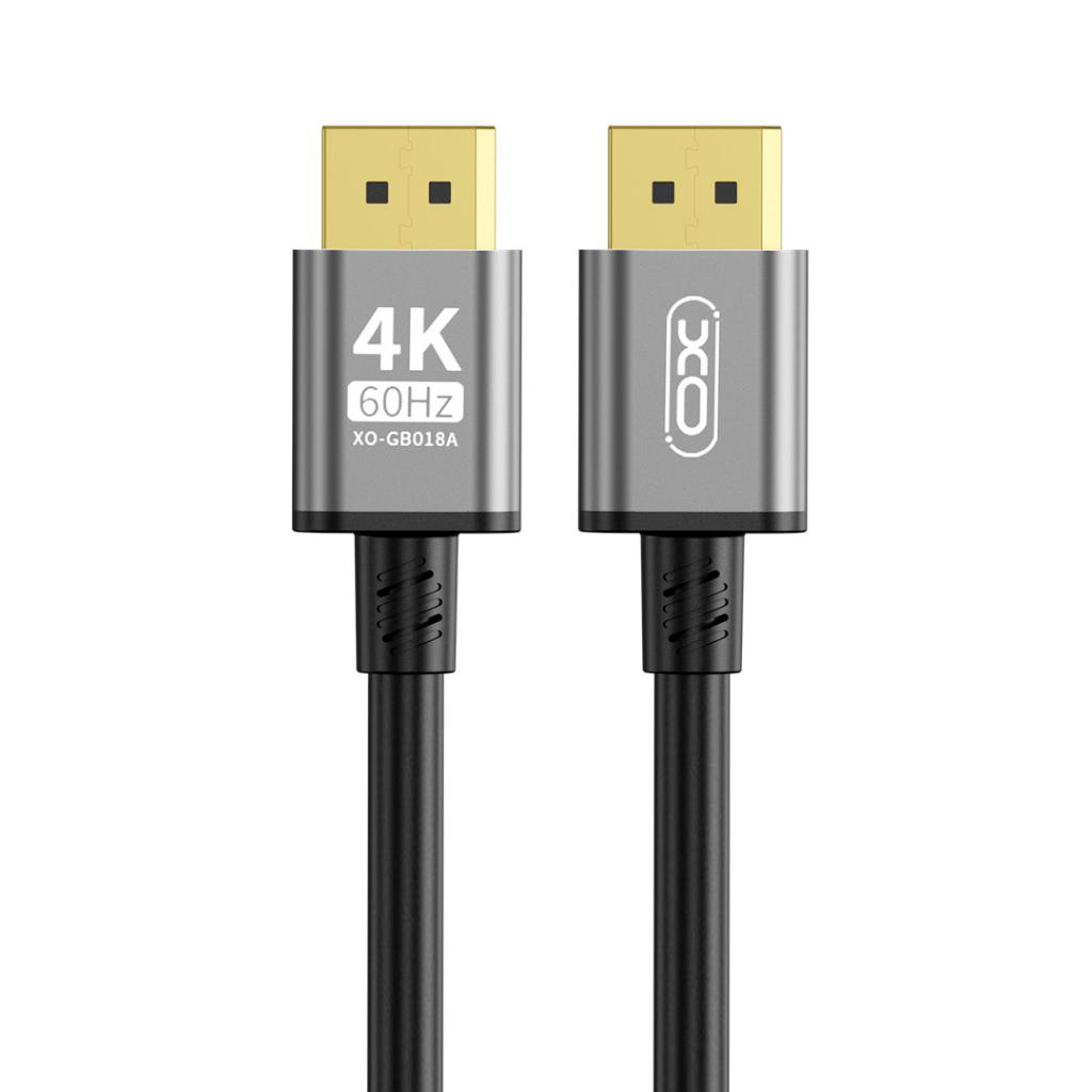 Video kabl XO Design GB018A, DisplayPort - DisplayPort, 4K, 3m, Crni