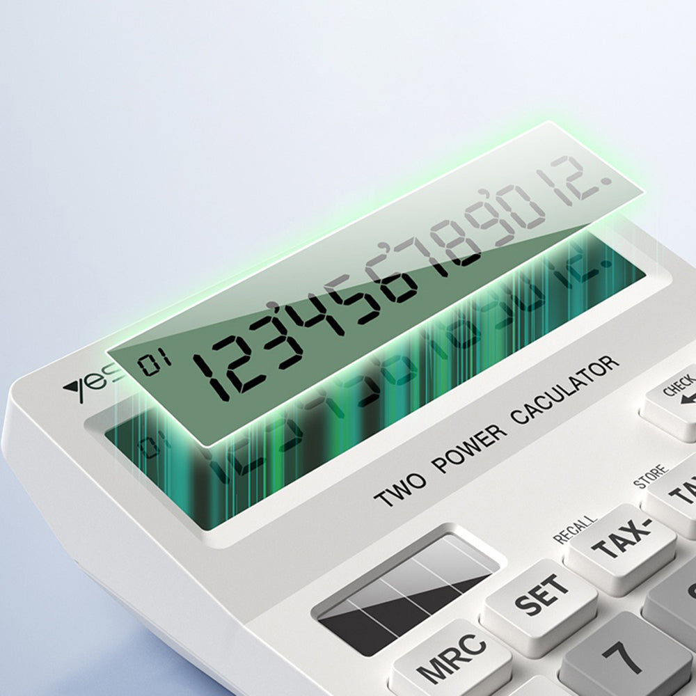 Kalkulator za kancelariju Yesido EC10, Beli