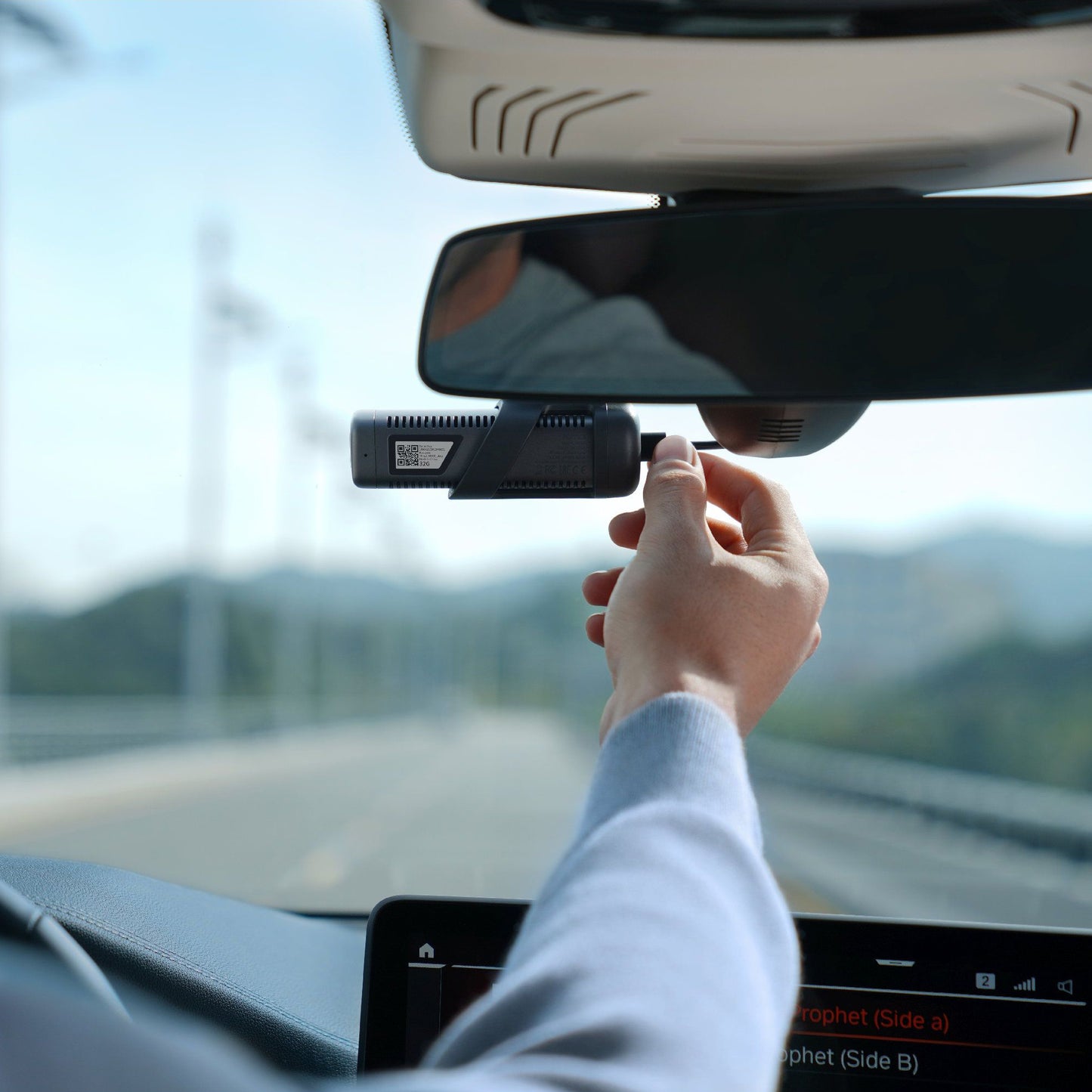 Auto kamera 70mai Dash Cam M500, 1944P, Wi-Fi, GPS, AI, 128Gb