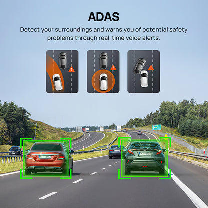 Auto Kamera 70mai Dash Cam A510, 3K, GPS, Wi-Fi, Ekran 2 inča 2AOK9-A510