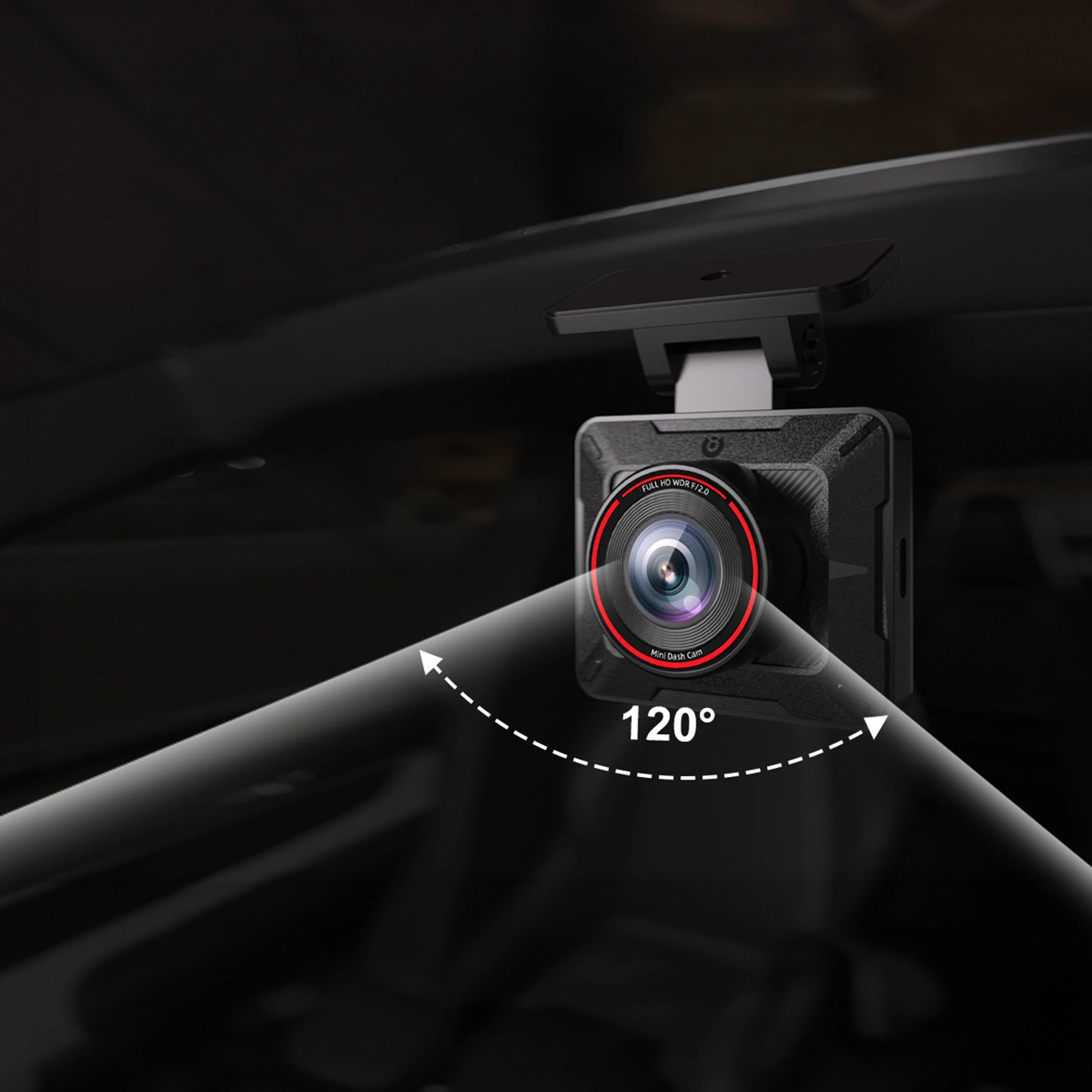 Auto kamera Akeeyo P1, 1080P, Wi-Fi