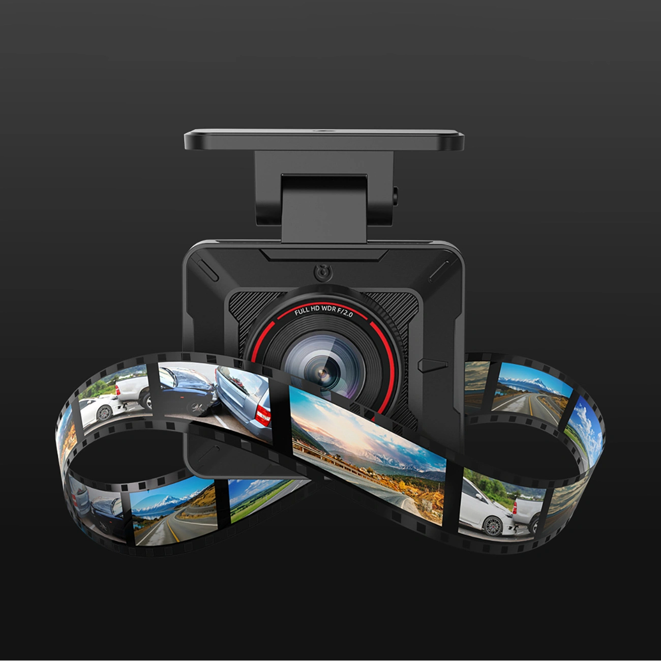Auto kamera Akeeyo P1, 1080P, Wi-Fi