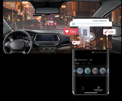 Kamera za automobil DDPAI Mini Pro DM2503A-02, 2K, Wi-Fi