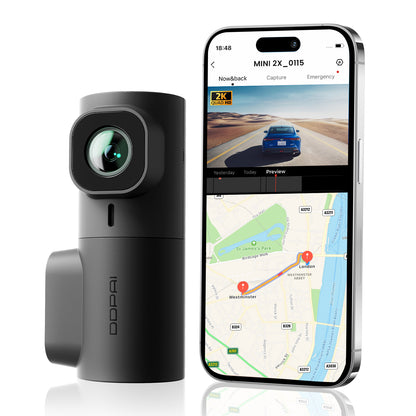 Auto kamera DDPAI MINI2X, 2K, Wi-Fi