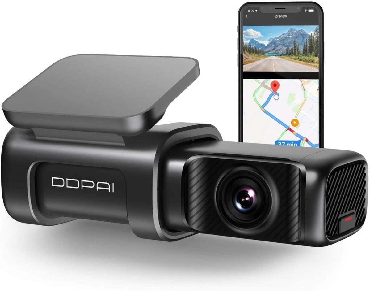 DDPAI Mini5 Car Camera, 4K, Wi-Fi 