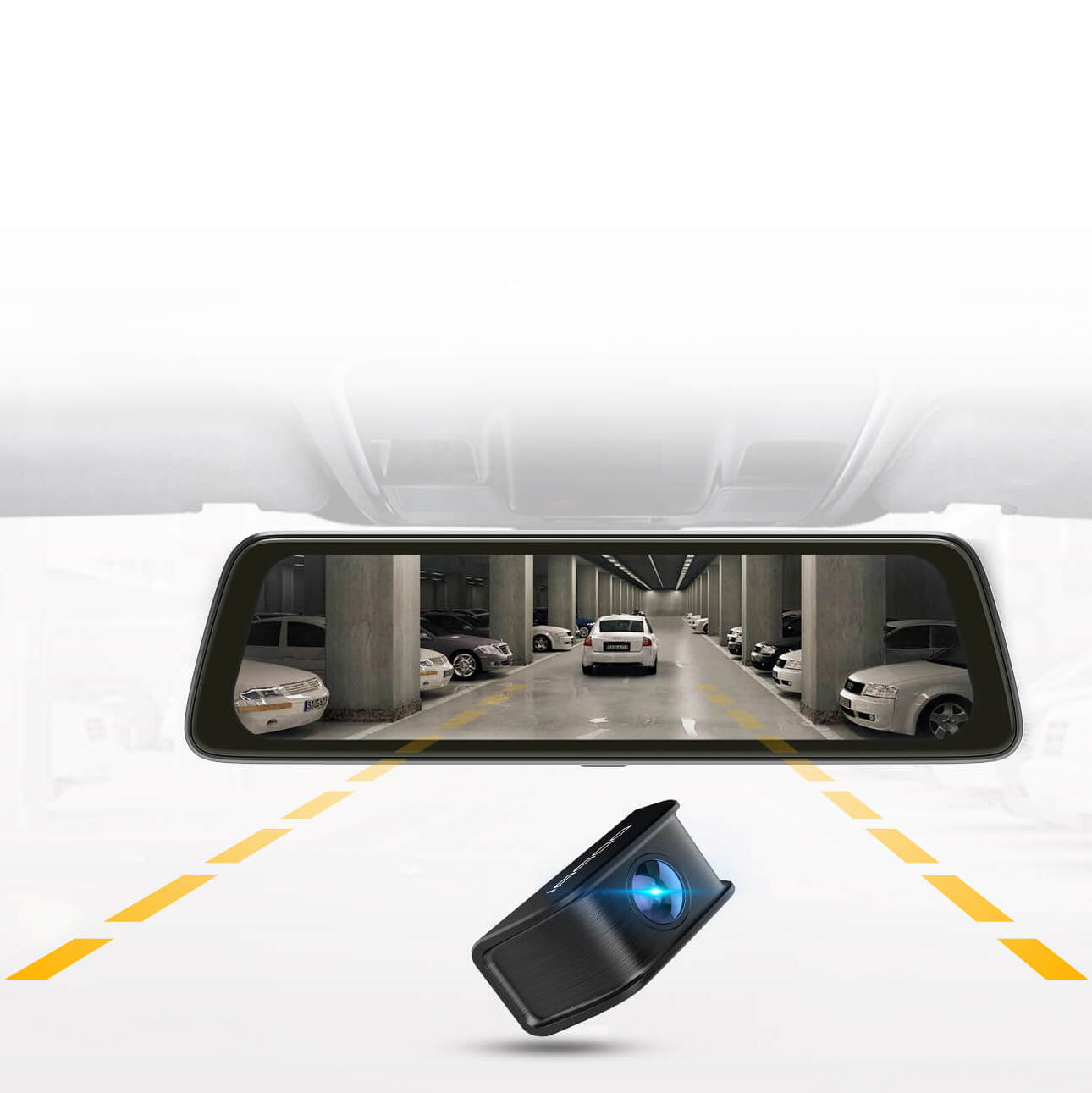 Kamera Auto Prednja Zadnja DDPAI mola E3, 2K, Wi-Fi