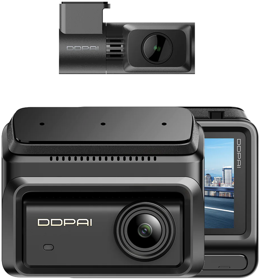 Kamera Auto Prednja Zadnja DDPAI Z90 Dual, 4K, 64Gb, Wi-Fi, GPS, Ekran 3 inča