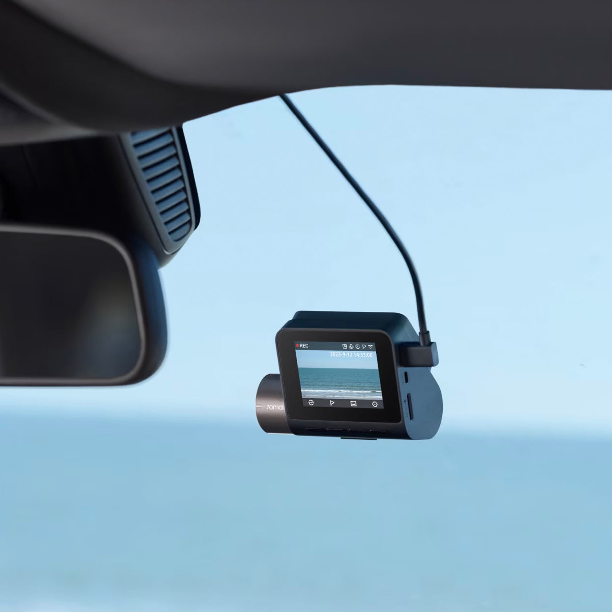 70mai Dash Cam A200, 1080P, Wi-Fi, 2inch Display 