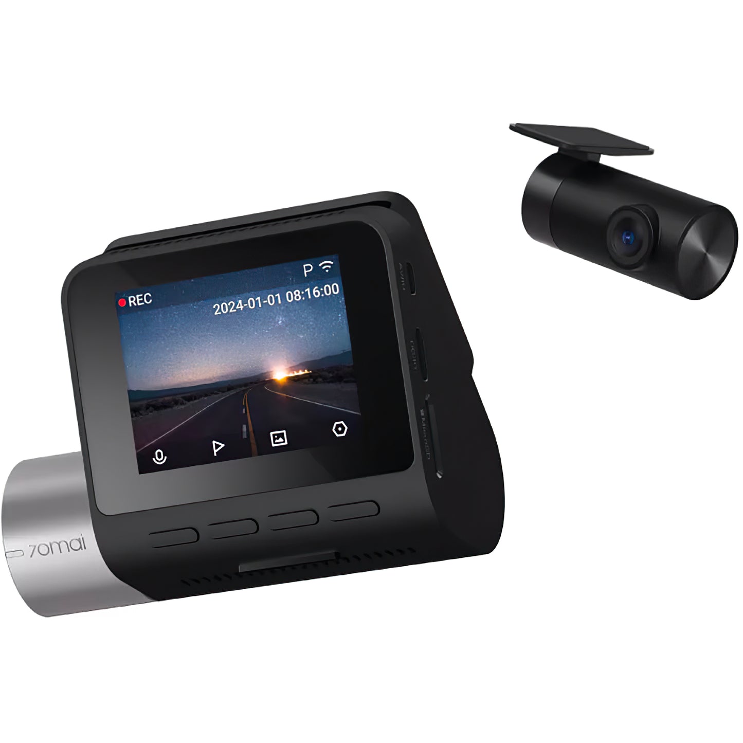 Auto kamera napred/nazad 70mai Dash Cam A510, 3K, GPS, Wi-Fi, Ekran 2 inča
