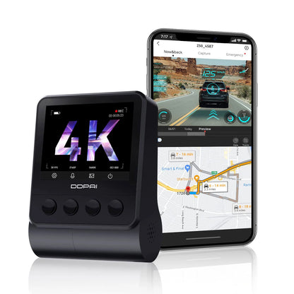 DDPAI Z50 Front Facing Car Camera DDPAI Z50, 4K, Wi-Fi, GPS, 2.3inch Display