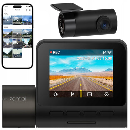 70mai Dash Cam A200, 1080P, Wi-Fi, 2inch Display 