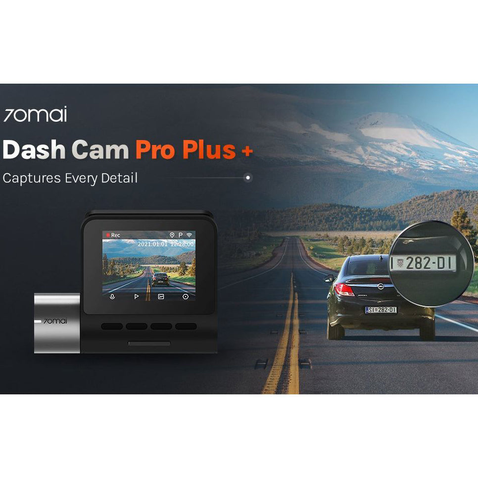 70mai Dash Cam A200, 1080P, Wi-Fi, 2inch Display 