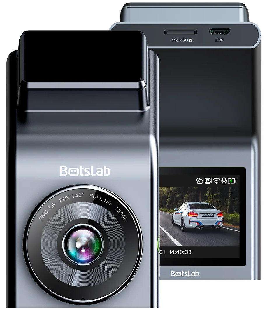 Auto kamera prednja i zadnja Botslab G300H Plus, 4K, Wi-Fi, GPS, Ekran 2.4 inča