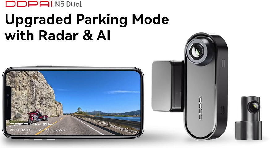 Fa Fairy Face DDPAI N5 Dual, 4K, Wi-Fi, GPS, AI 