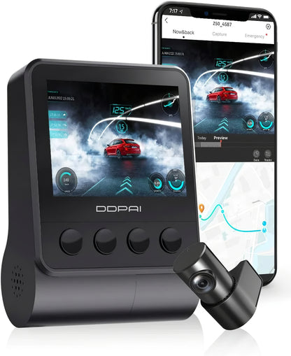 DDPAI Z50 Front Facing Car Camera DDPAI Z50, 4K, Wi-Fi, GPS, 2.3inch Display