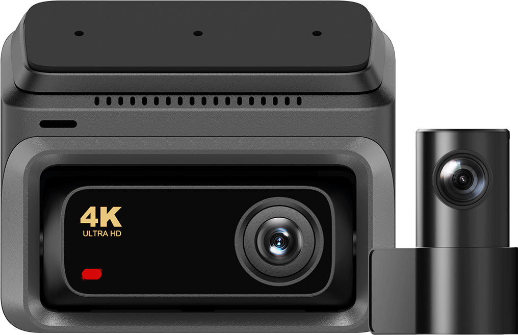 DDPAI Z60 Dual-Channel Front Facing Car Camera, 4K, Wi-Fi, 3inch Display 