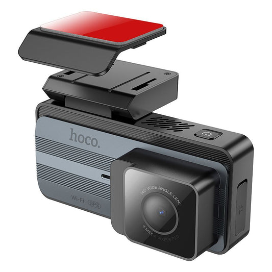 Auto kamera napred-nazad HOCO DV12, 2K, Wi-Fi, GPS, Ekran 3.69 inča
