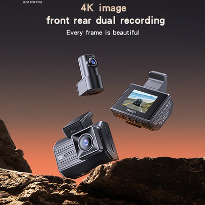 Auto Kamera Prednja Zadnja Yesido KM15, 4K, Wi-Fi, Ekran 2 inča