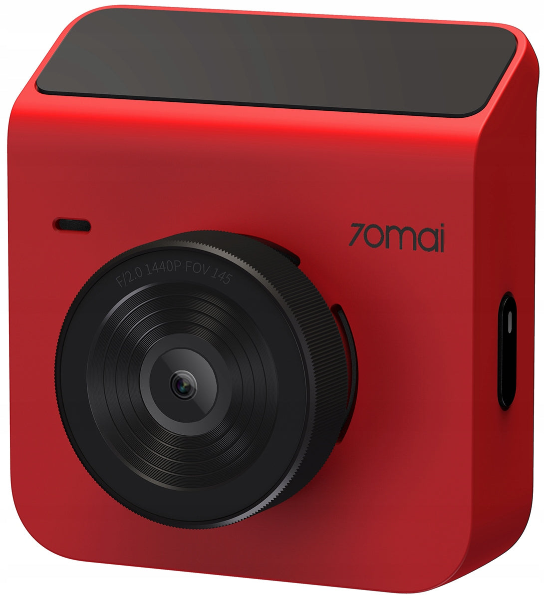 Auto kamera 70mai Dash Cam A400, 2K, Wi-Fi, Ekran 2 inča, Crvena
