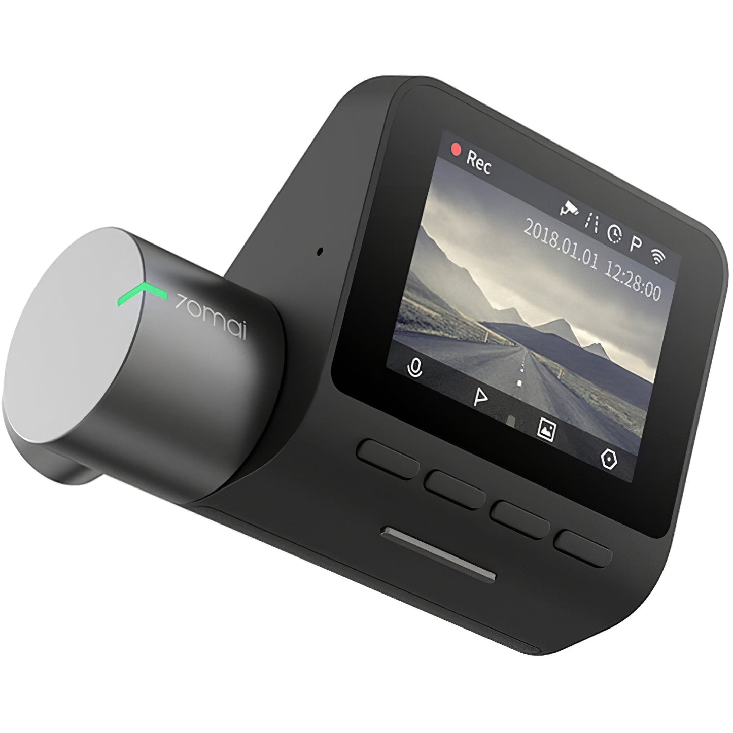 Auto kamera 70mai Dash Pro Plus A500s, 2.7K, Wi-Fi, GPS, Ekran 2 inča