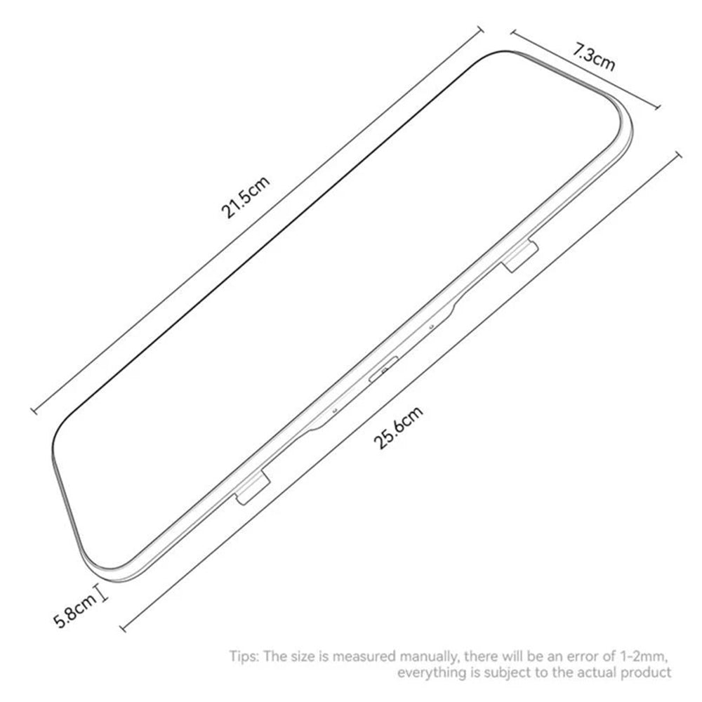 Auto kamera Yesido KM24 sa Carplay / Android Auto, 4K, Ekran 9.66 inča